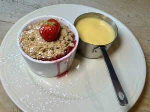 Out For Dinner At The Dog In Pentrich